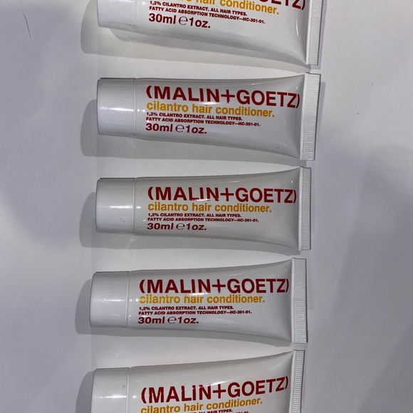 Lot of 5 MALIN + GOETZ Cilantro Hair Conditioner - Picture 2 of 3